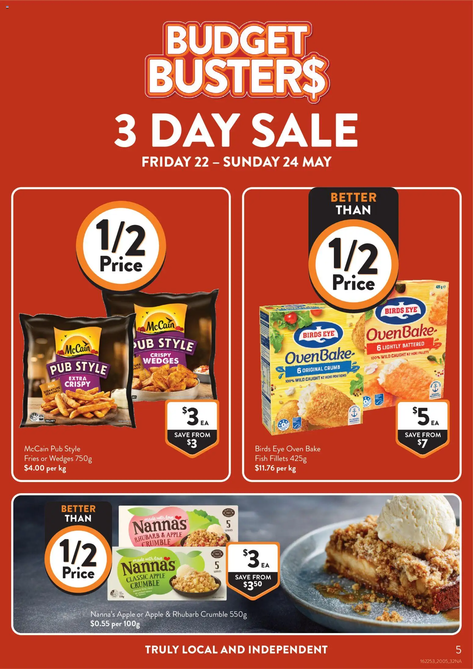 Foodworks catalogue - valid from 20.05.2026 | Page: 5 | Products: Fish, Oven