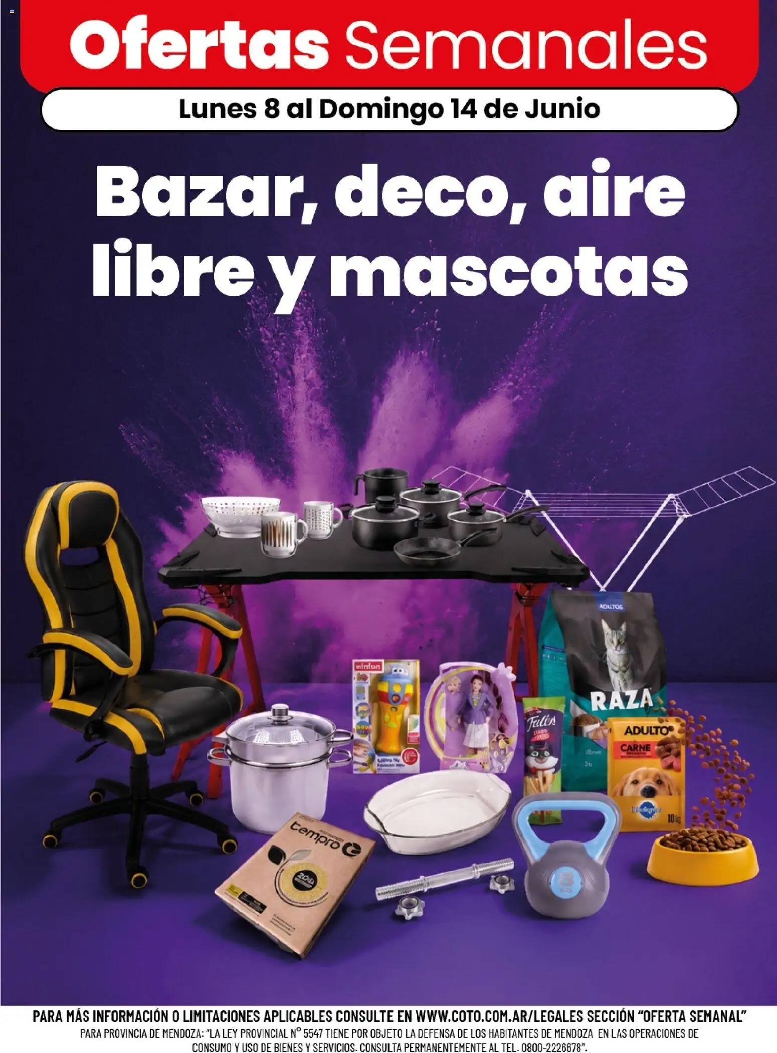 Coto - Bazar, deco, aire libre y mascotas │ válido desde el 08.06.2026 | Página: 1
