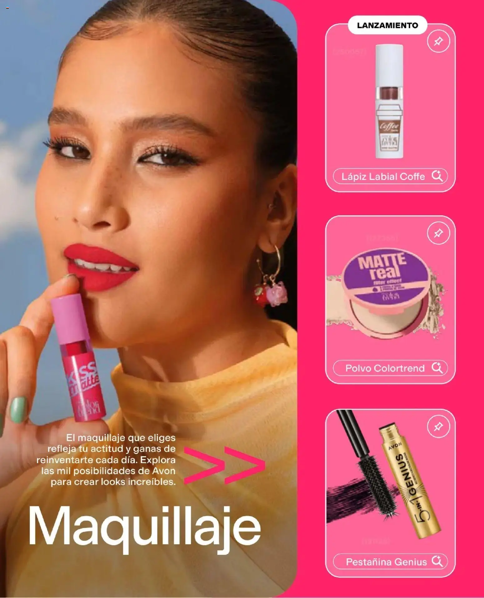 Avon revista - valida desde el 19/09/2026 | Página: 11 | Productos: Maquillaje, Polvo, Lápiz labial