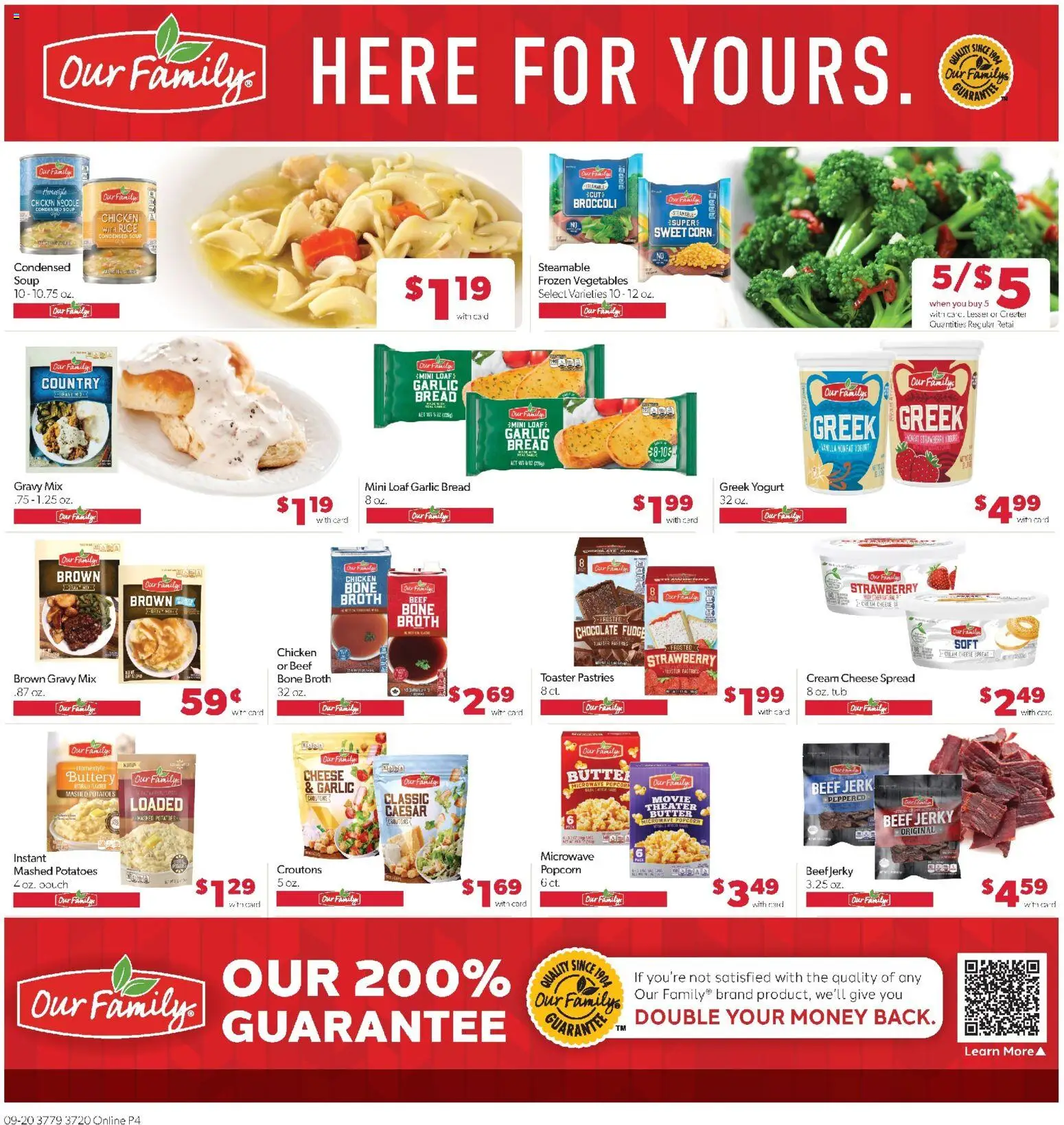 Family Fare Weekly Ad - NE - valid from 09/20/2026 | Page: 8 | Products: Popcorn, Cheese, Rice, Vegetables