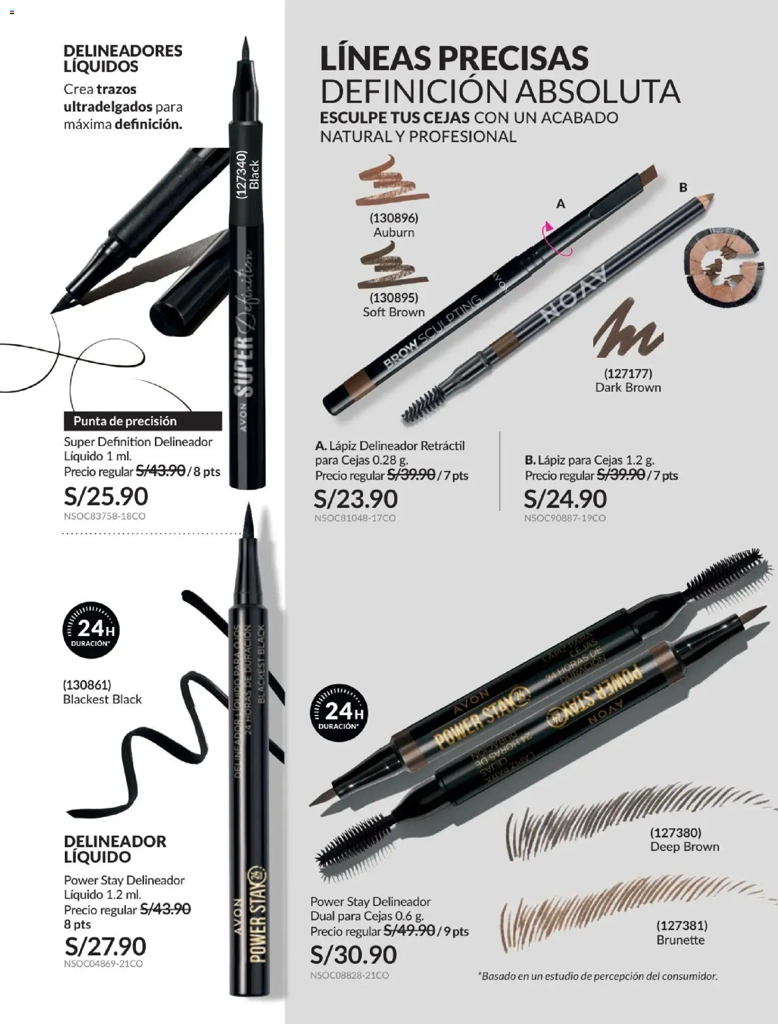 Catálogo Avon válido desde 01/07/2026 | Página: 33 | Productos: Delineador