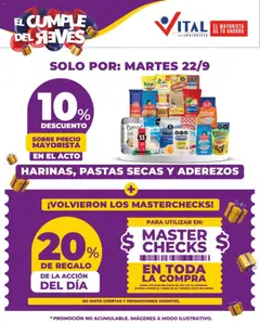 Vista previa Vital - Ahorrá válido desde el 22/09/2026
