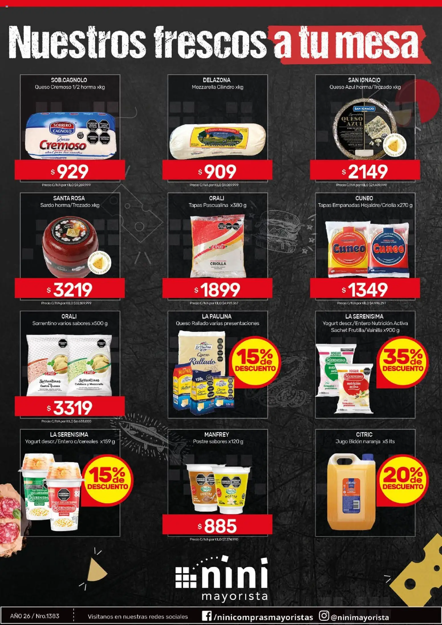 Revista de ofertas NINI Mayorista - Página 2 - Ofertas válidas hasta el 1 de noviembre de 2026