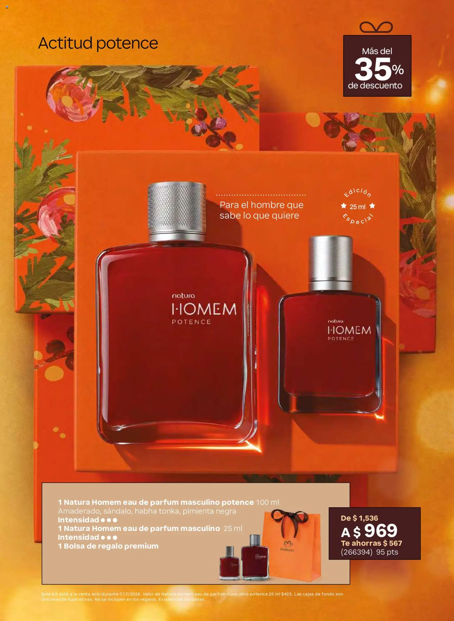 Nuevas ofertas de Natura válidas en toda la República Mexicana desde el 07/11/2026. ¡Encuentra las mejores ofertas en Natura campaña 17 2026! | Página: 23