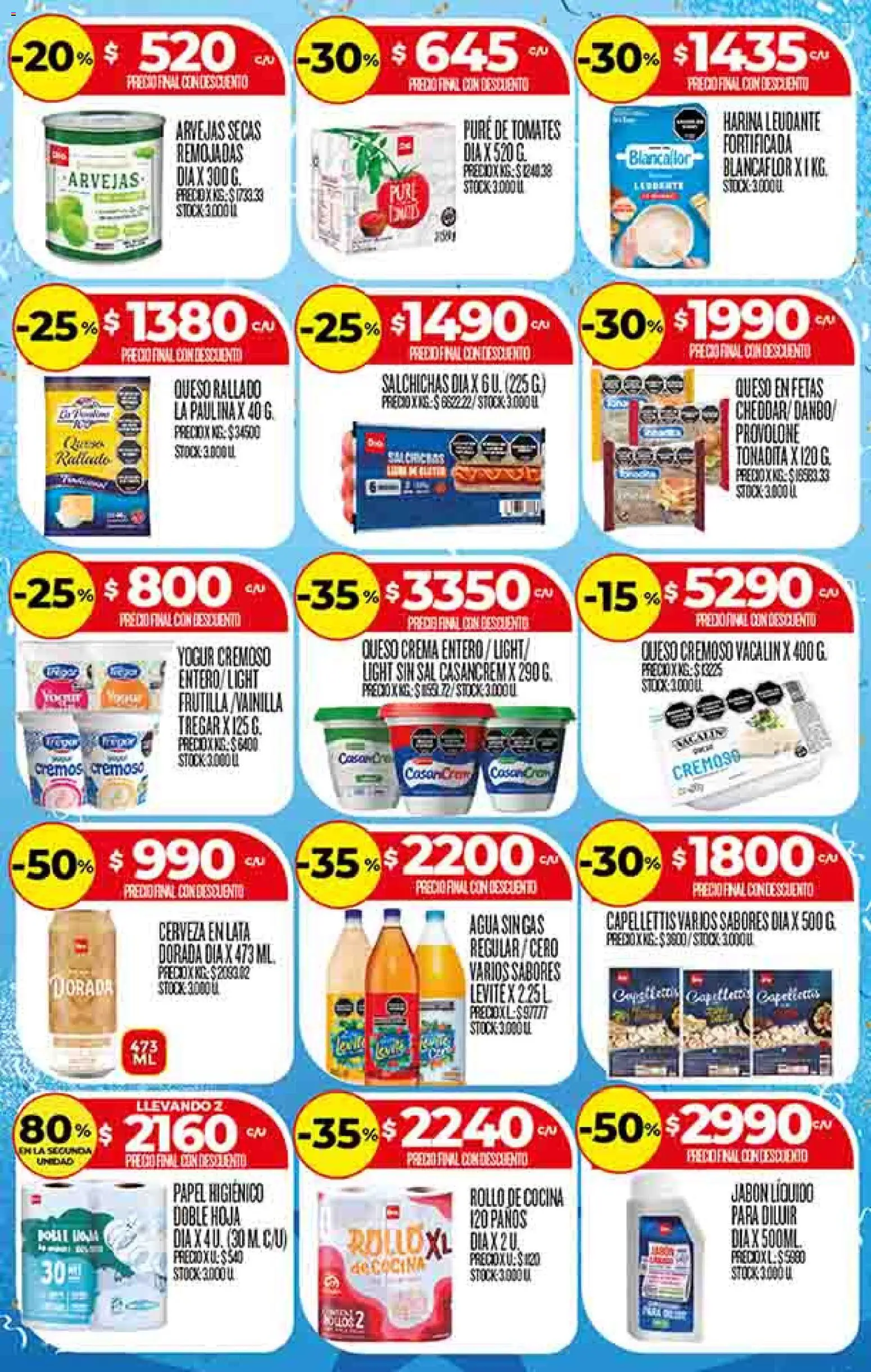 Dia - Ofertas - Salta y Jujuy │ válido desde el 06.05.2026 | Página: 3 | Productos: Harina, Yogur, Cerveza, Crema