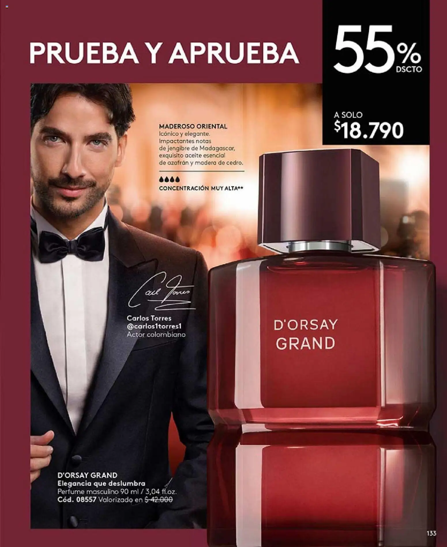 Catálogo Ésika Campaña 4 │ válido desde el 15.02.2026 | Página: 133 | Productos: Perfume, Jengibre, Aceite