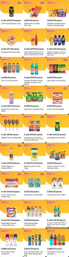 Vista previa de OXXO folleto, nuevo folleto de la tienda, válido en México a partir del 24/09/2026 | Página: 2 | Productos: Frijoles, Aceite, Suavizante, Whisky