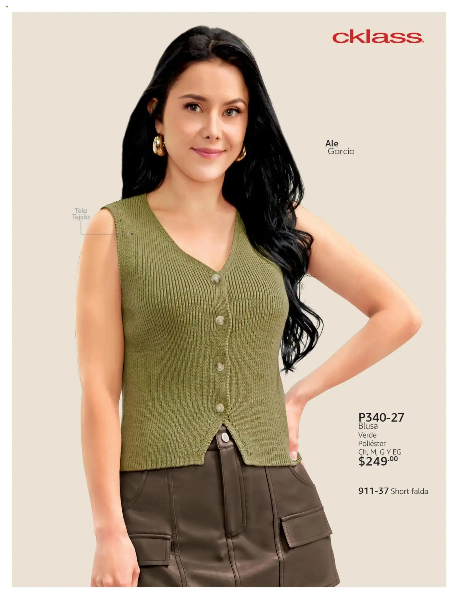 Nuevas ofertas de Cklass válidas en toda la República Mexicana desde el 02.01.2026. ¡Encuentra las mejores ofertas en Cklass catálogo Primavera! | Página: 345 | Productos: Blusa, Falda, Short