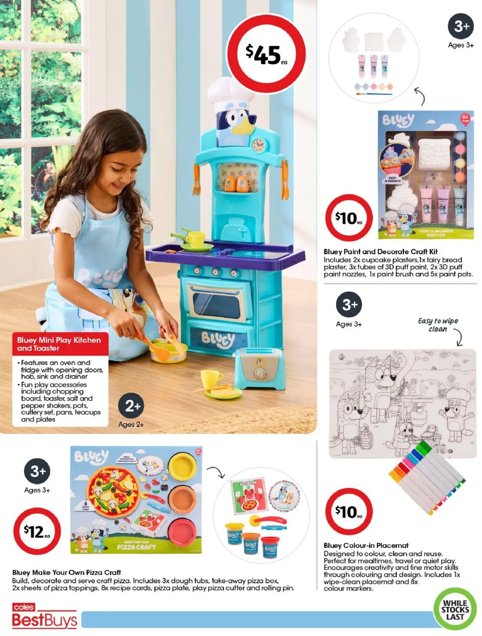 Coles catalogue - valid from 17/07/2026 | Page: 8 | Products: Sink, Brush, Pizza, Fridge