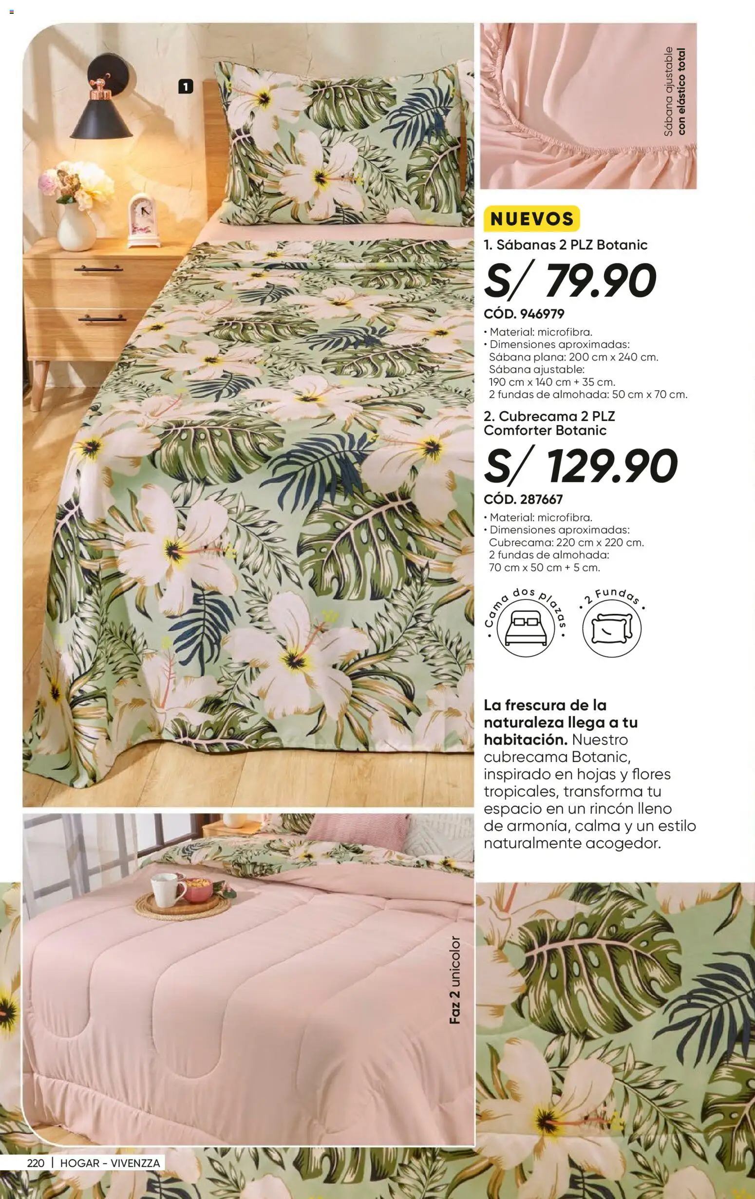 Catálogo Azzorti válido desde 27/07/2026 | Página: 222 | Productos: Cama, Almohada, Flores