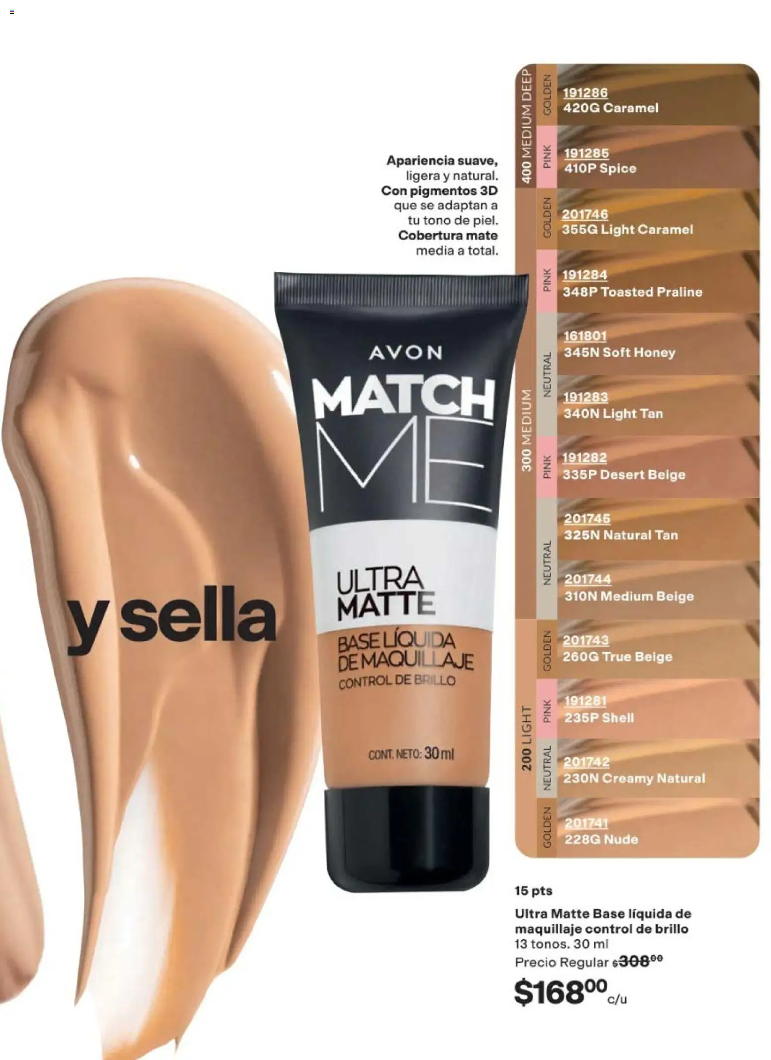Nuevas ofertas de AVON válidas en toda la República Mexicana desde el 02.04.2026. ¡Encuentra las mejores ofertas en AVON campaña 6 2026! | Página: 77 | Productos: Brillo, Mate, Maquillaje