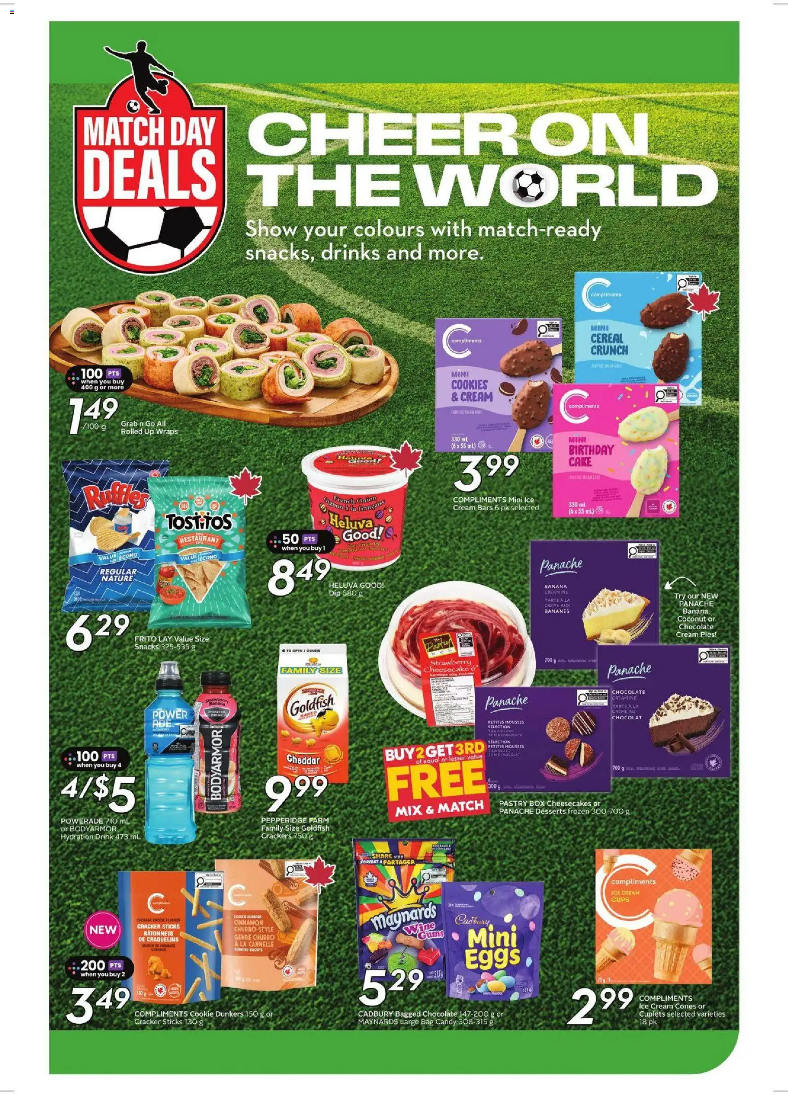 Sobeys flyer valid from Jul 16, 2026 | Page: 18 | Products: Cookies, Ice cream, Eggs, Chocolate