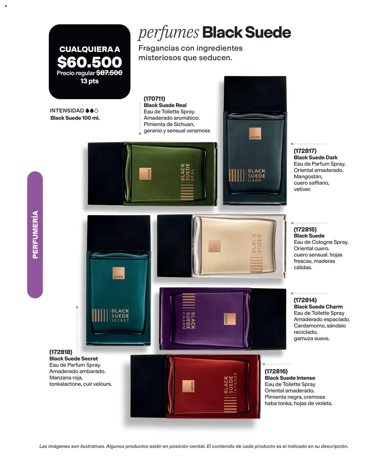 Avon revista - valida desde el 03/08/2026 | Página: 96 | Productos: Pimienta, Gamuza, Manzana, Eau de toilette