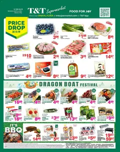Preview of T&T Supermarket weekly flyer / circulaire from shop T&T Supermarket valid from 29.05.2026