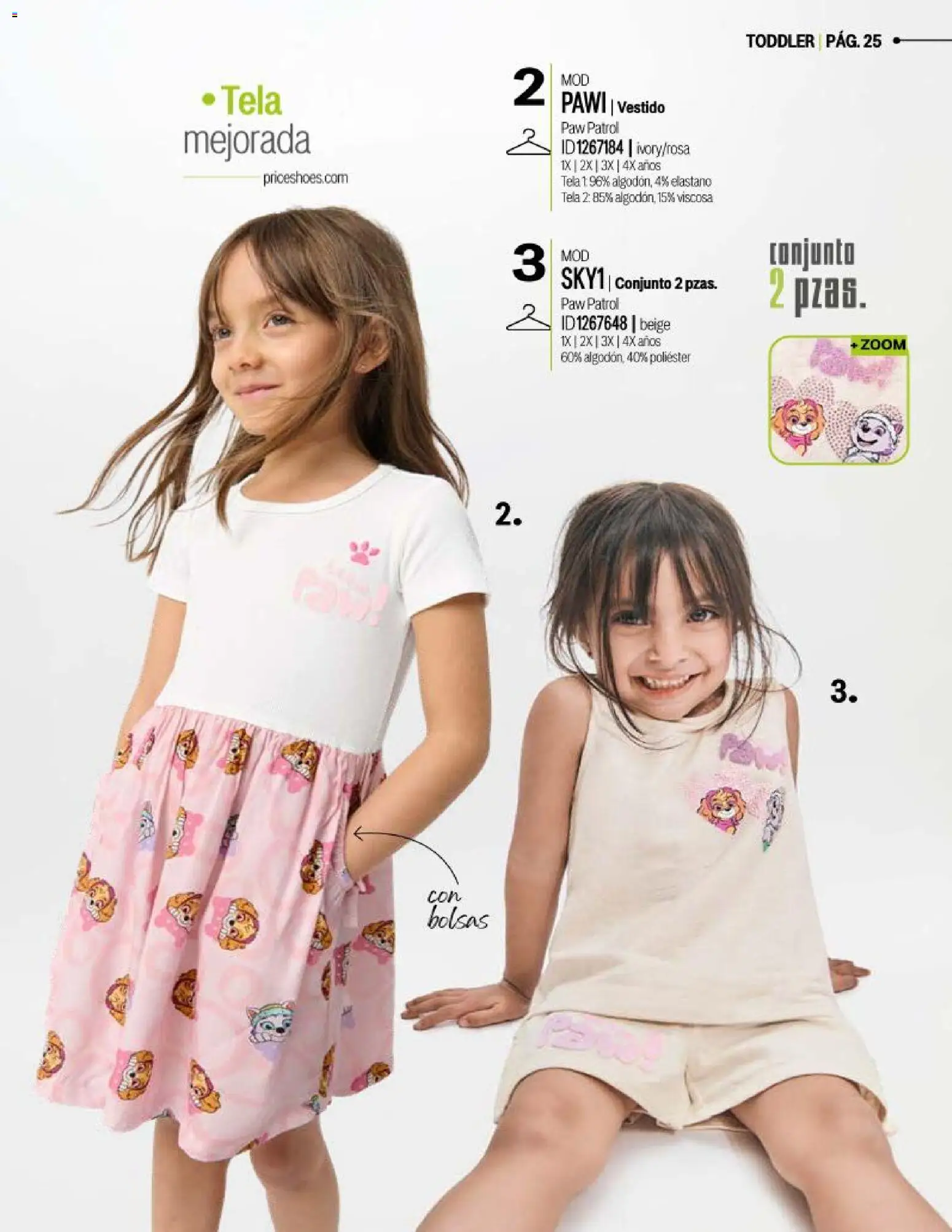 Nuevas ofertas de Price Shoes válidas en toda la República Mexicana desde el 09.05.2026. ¡Encuentra las mejores ofertas en Price Shoes catálogo Licencias! | Página: 25 | Productos: Vestido, Conjunto