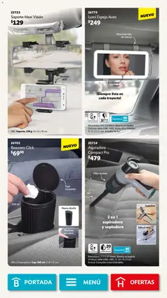 Vista previa de Betterware campaña 5 2026, nuevo folleto de la tienda, válido en México a partir del 04.05.2026 | Página: 104 | Productos: Cable, Aspiradora, Batería, Espejo