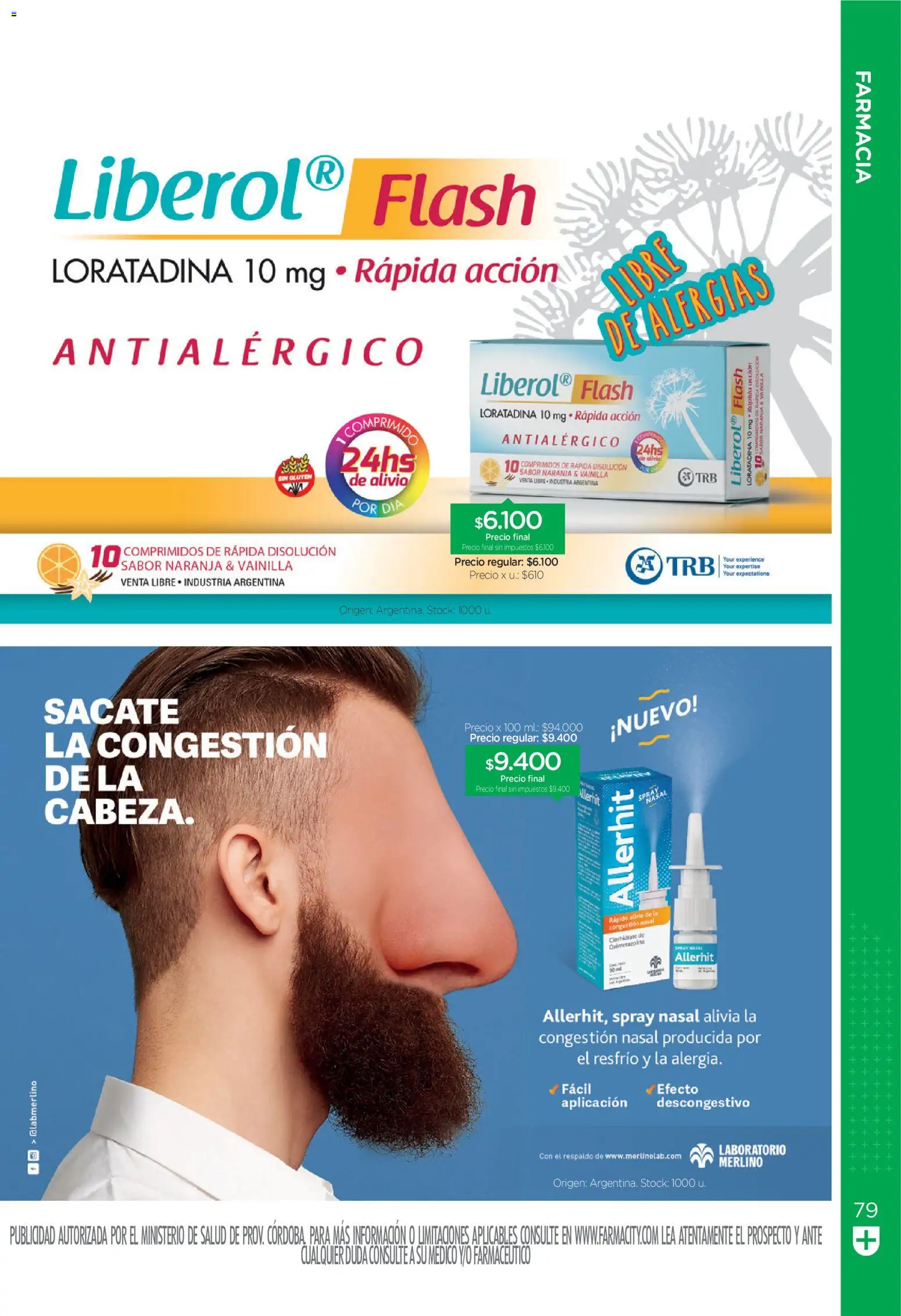 Farmacity catálogo │ válido desde el 01/09/2026 | Página: 79 | Productos: Vainilla