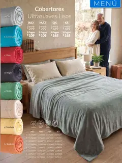 Vista previa de Colchas Concord catálogo, nuevo folleto de la tienda, válido en México a partir del 01.05.2026 | Página: 187 | Productos: Mostaza, Vino