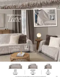 Vista previa de Vianney - Catálogo Invierno, nuevo folleto de la tienda, válido en México a partir del 15/08/2025 | Página: 177 | Productos: Sofá