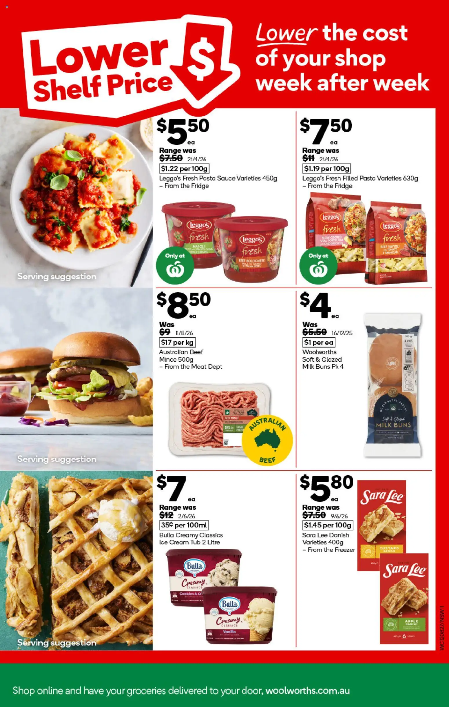 Woolworths catalogue - valid from 12/08/2026 | Page: 11 | Products: Milk, Ice cream, Hat, Freezer