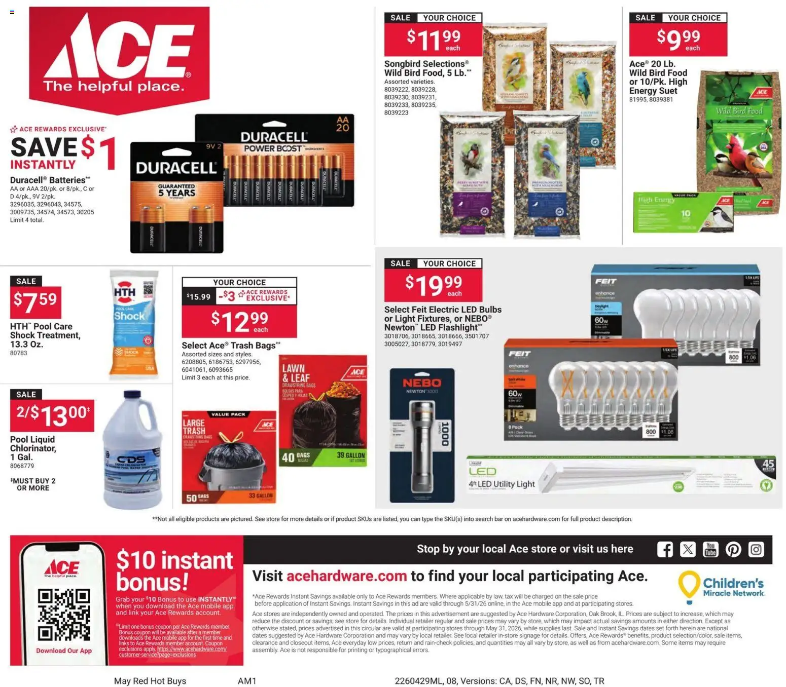 Giant Eagle Ace Ad - valid from 29.04.2026 | Page: 8 | Products: Shock