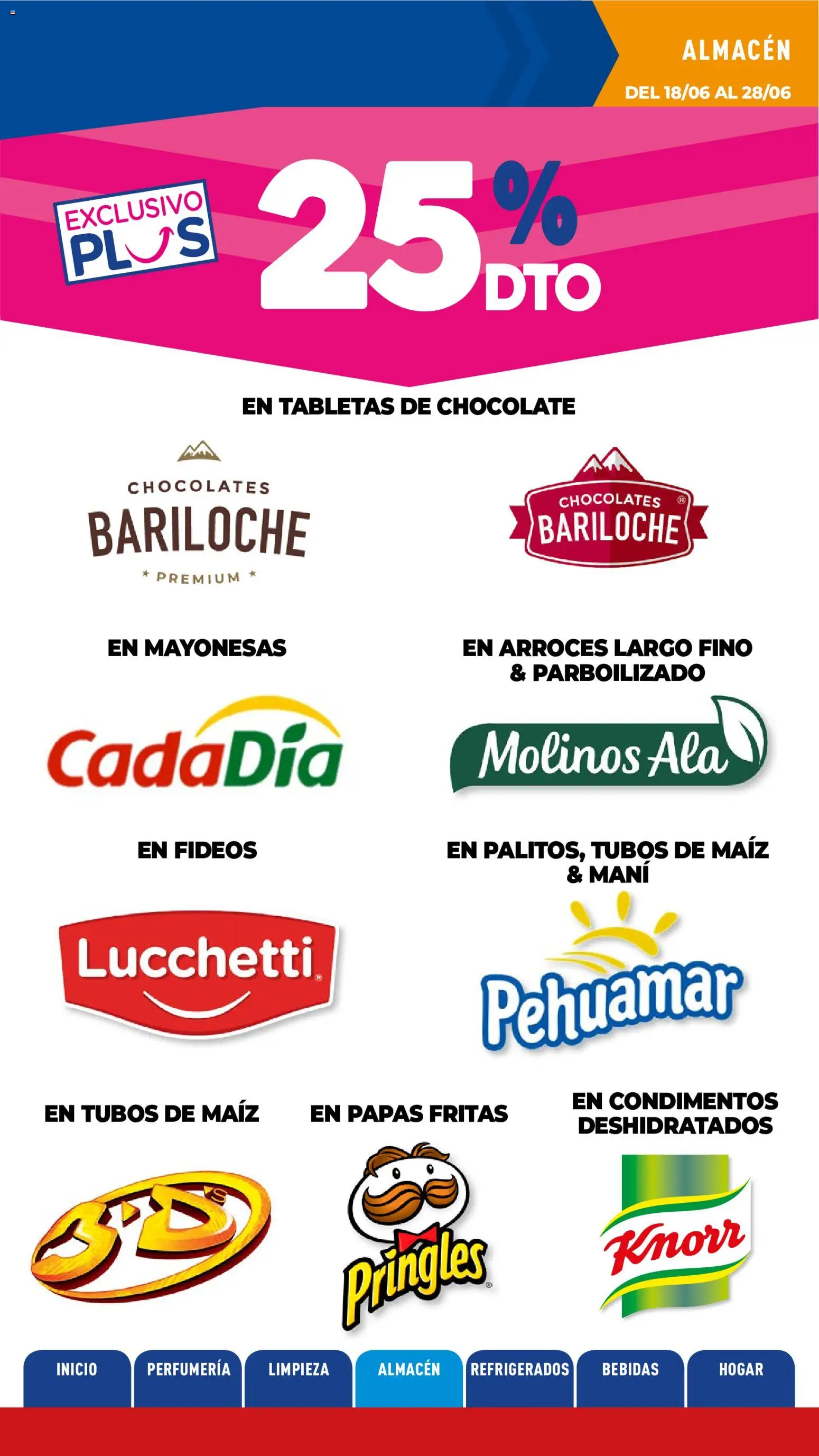La Anonima catálogo │ válido desde el 18.06.2026 | Página: 15 | Productos: Maiz, Mani, Chocolate, Papas fritas