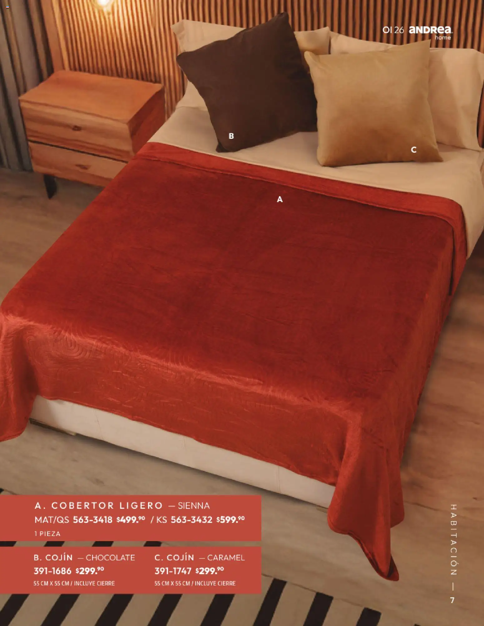 Nuevas ofertas de Andrea válidas en toda la República Mexicana desde el 01/09/2026. ¡Encuentra las mejores ofertas en Andrea catálogo Home! | Página: 7