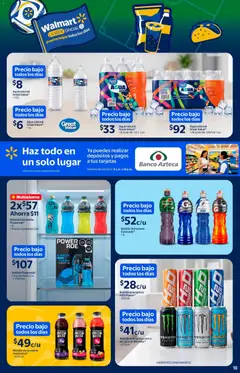Vista previa de Walmart folleto, nuevo folleto de la tienda, válido en México a partir del 23.04.2026 | Página: 18 | Productos: Azúcar, Agua, Banco, Termo