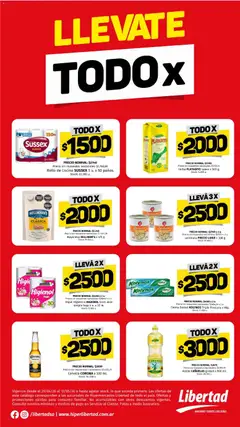 Vista previa Hipermercado Libertad - TODO X sem 19 válido desde el 29.04.2026