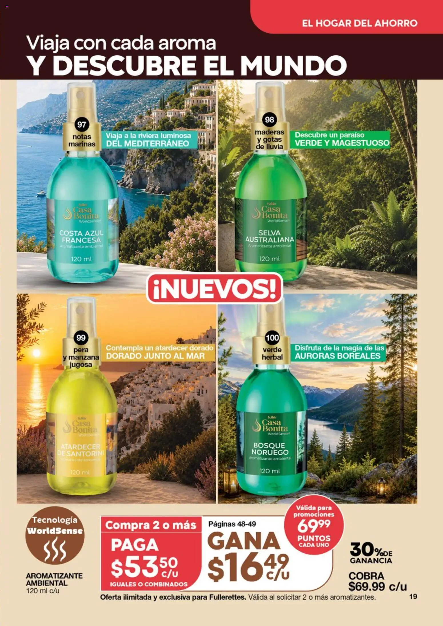 Nuevas ofertas de Fuller válidas en toda la República Mexicana desde el 08/07/2026. ¡Encuentra las mejores ofertas en Fuller Gana Más 7 2026! | Página: 19 | Productos: Pera, Manzana