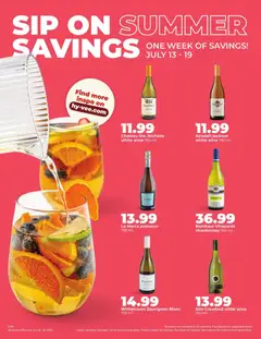 Preview of HyVee weekly ads valid from 07/13/2026 | Page: 41 | Products: Wine