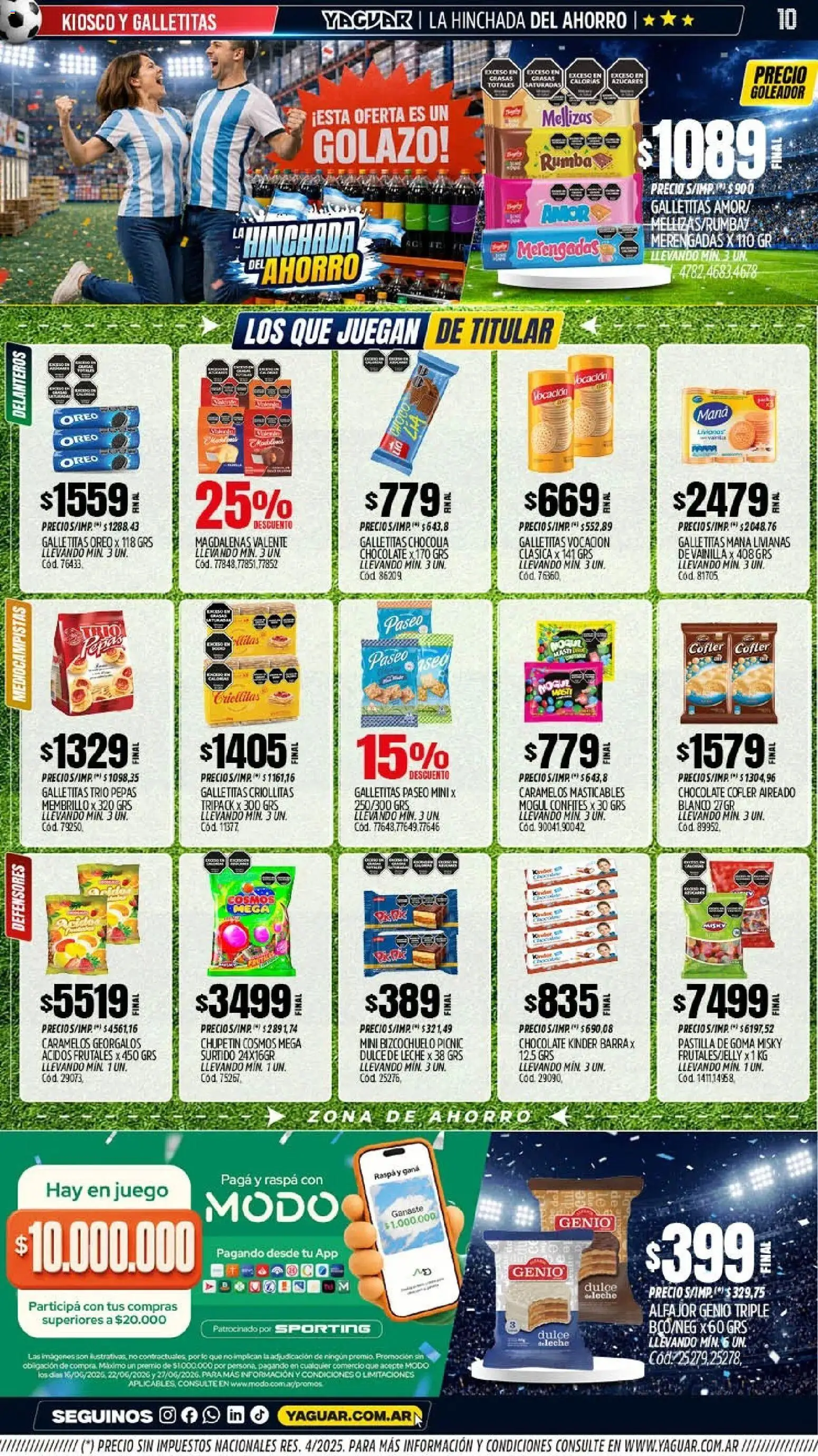 Yaguar - Oferta Semanal Salta │ válido desde el 22/06/2026 | Página: 10