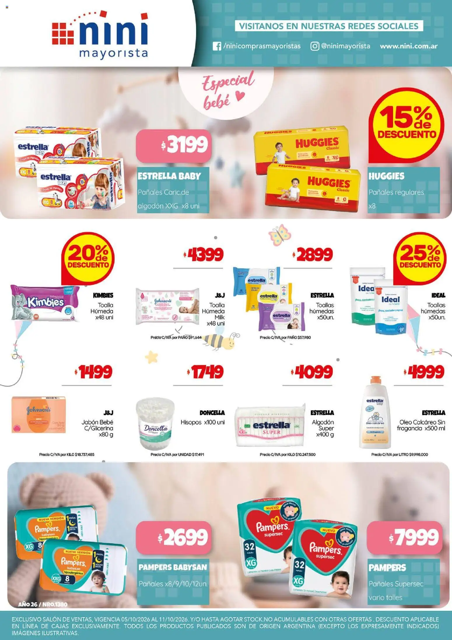 NINI Mayorista catálogo │ válido desde el 05/10/2026 | Página: 5