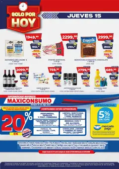 Vista previa Maxiconsumo - Solo por hoy válido desde el 15/10/2026