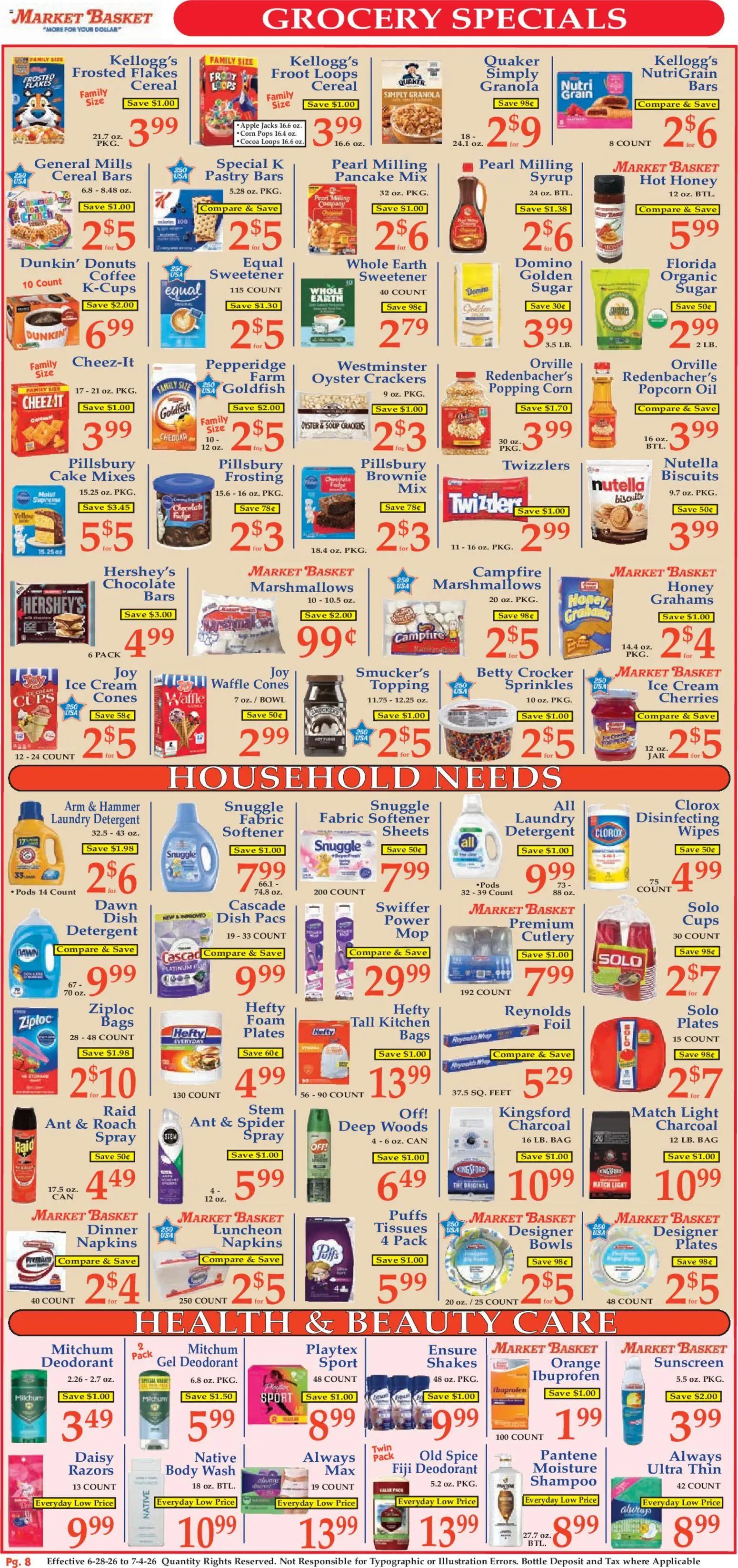 Market Basket Ad - valid from 06/28/2026 | Page: 8