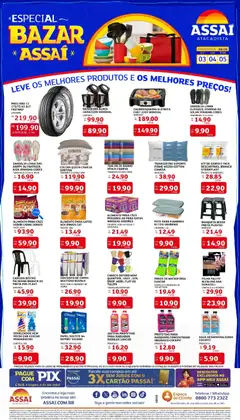 Assaí Atacadista ofertas - PE - Pré-Visualização do folheto da loja Assaí Atacadista, válido de 03/07/2026