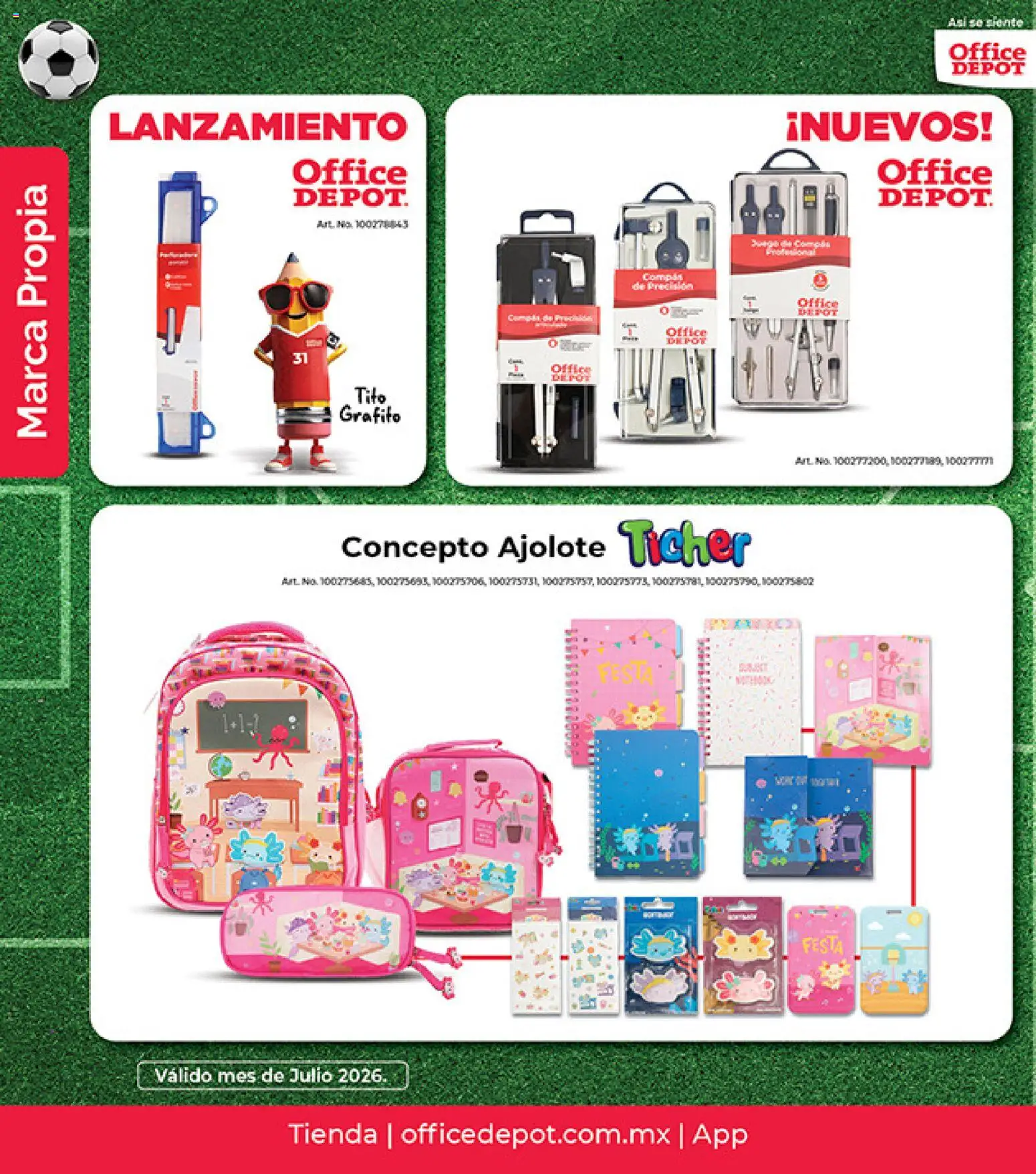 Nuevas ofertas de Office Depot válidas en toda la República Mexicana desde el 01/07/2026. ¡Encuentra las mejores ofertas en Office Depot catálogo! | Página: 11