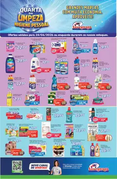 Savegnago - Ofertas da semana - Pré-Visualização do folheto da loja Savegnago, válido de 24/06/2026 | Página: 1 | Produtos: Perfume, Pó, Desodorante, Rexona