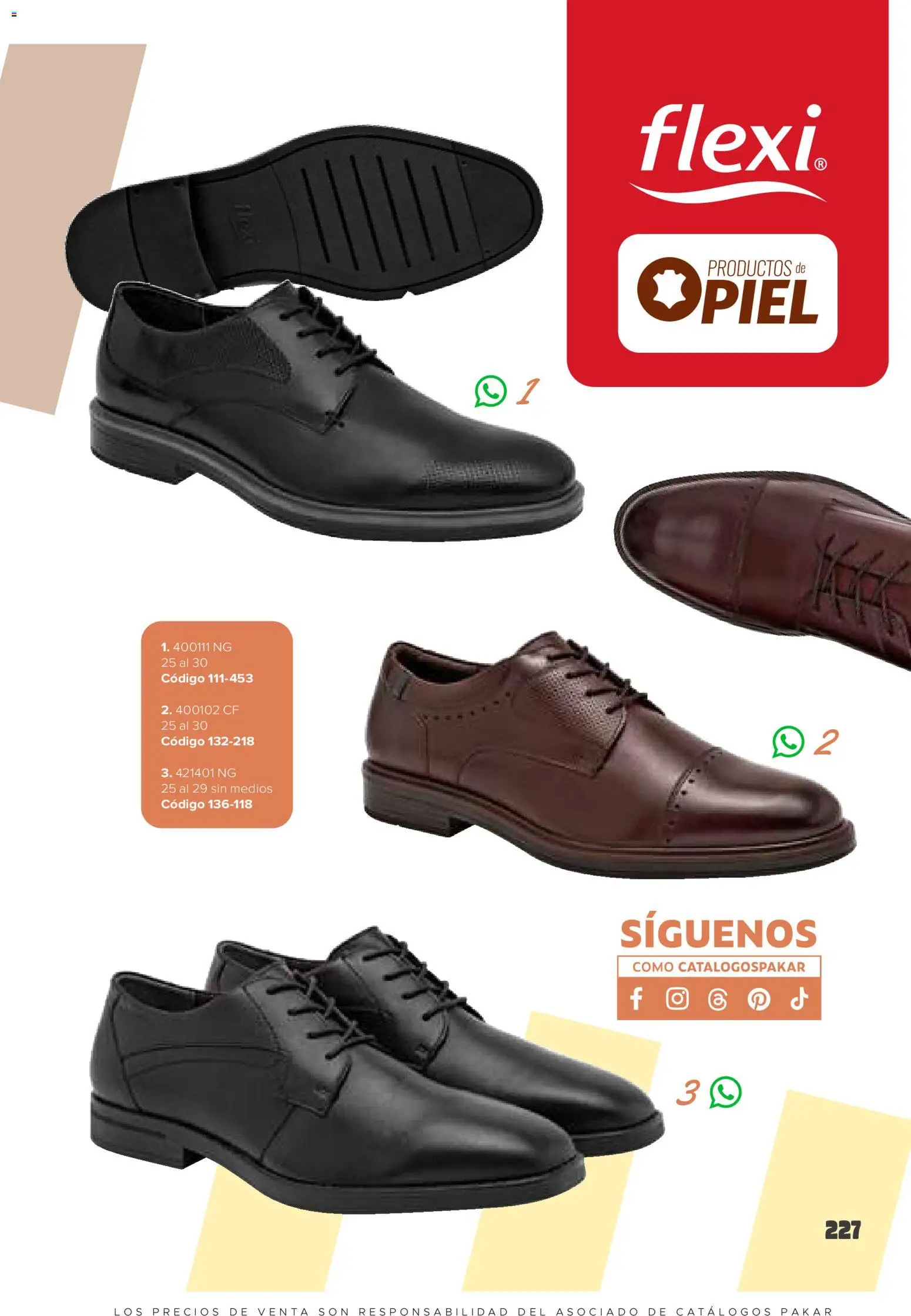 Nuevas ofertas de SC Pakar válidas en toda la República Mexicana desde el 30.01.2026. ¡Encuentra las mejores ofertas en SC Pakar catálogo Hombre! | Página: 227