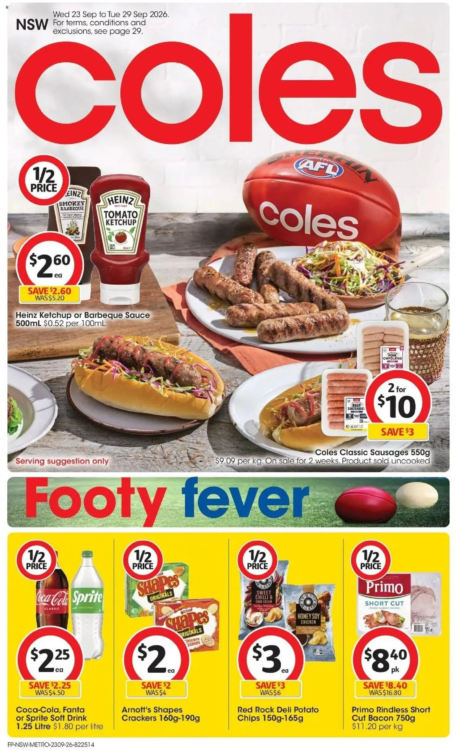﻿Coles catalogue valid from 23/09/2026 > Online Australia | Page: 1