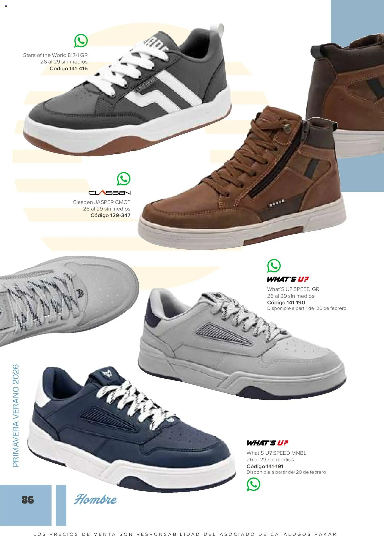 Shoes Collection PAKAR catálogo 2026 PDF (Julio) — page 85