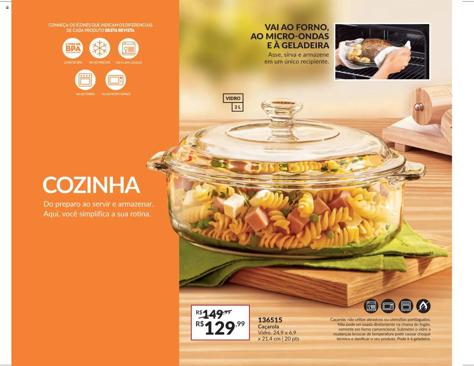Avon Folheto - válido de 18.02.2026 | Página: 24 | Produtos: Forno, Geladeira, Caçarola, Freezer