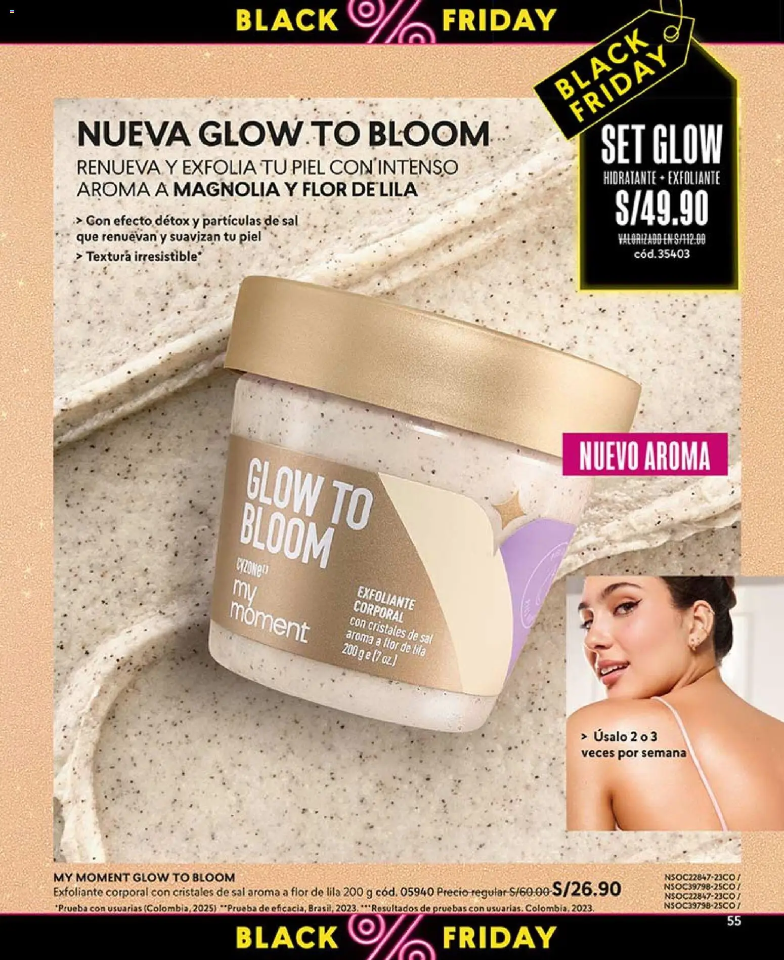 Catálogo CyZone válido desde 03/10/2026 | Página: 57 | Productos: Exfoliante, Sal