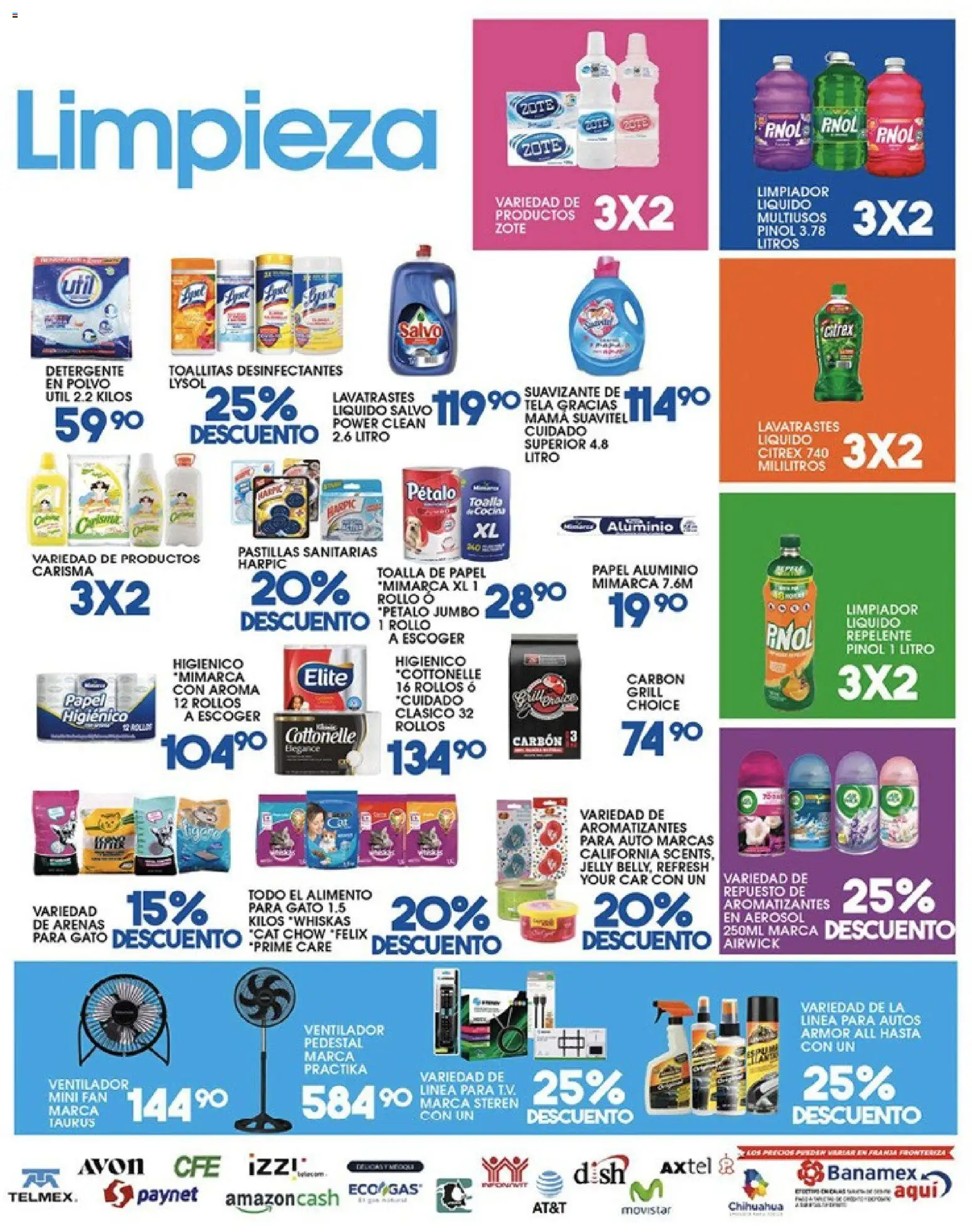 Nuevas ofertas de Alsuper válidas en toda la República Mexicana desde el 12.06.2026. ¡Encuentra las mejores ofertas en Alsuper folleto! | Página: 5 | Productos: Detergente, Suavizante, Limpiador, Toalla