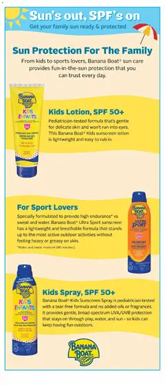 Preview of Rexall - Sun Care Specialty Book from shop Rexall valid from 10.04.2026 | Page: 12 | Products: Sunscreen