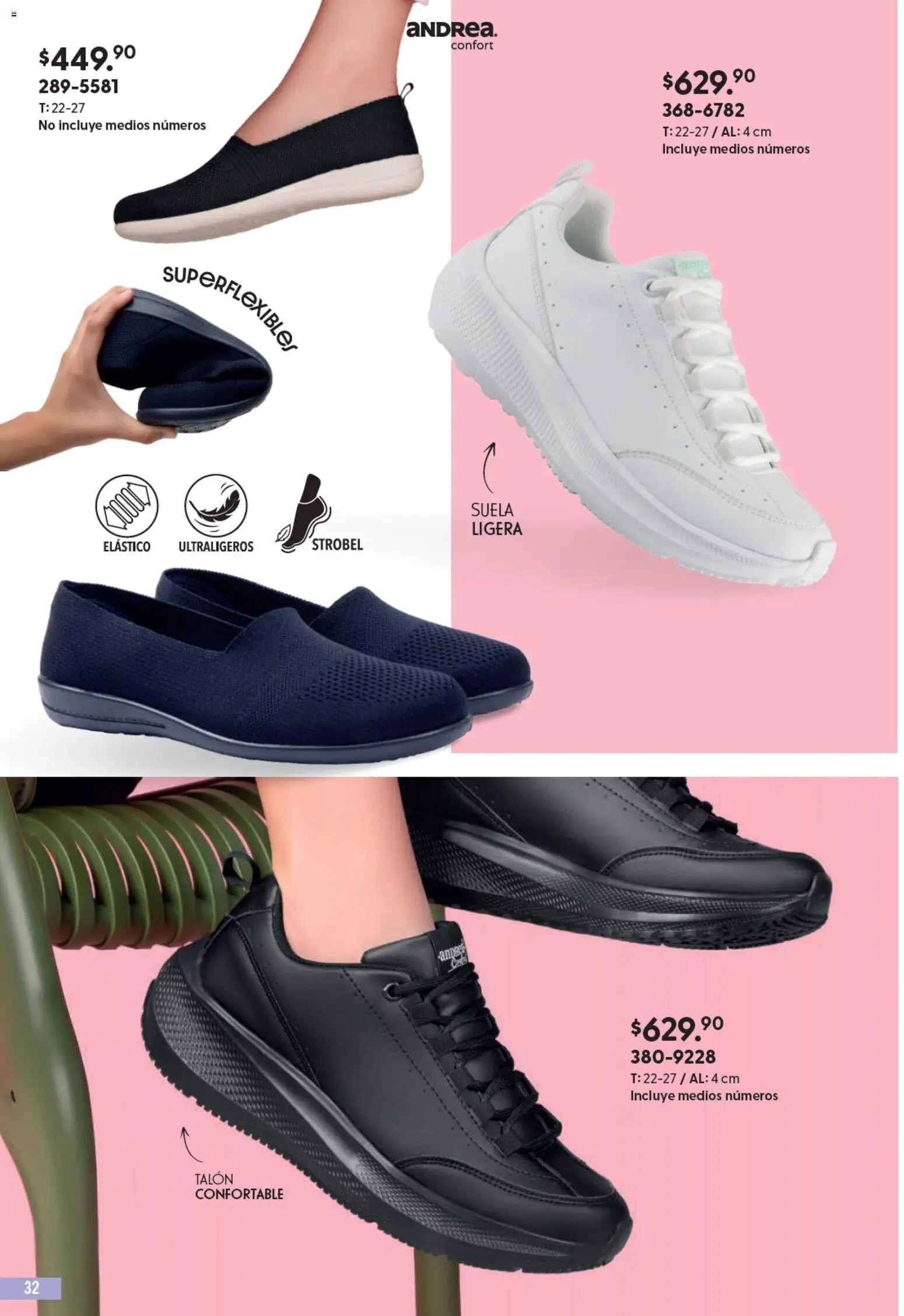 Nuevas ofertas de Andrea válidas en toda la República Mexicana desde el 05/07/2026. ¡Encuentra las mejores ofertas en Andrea catálogo Especial! | Página: 32