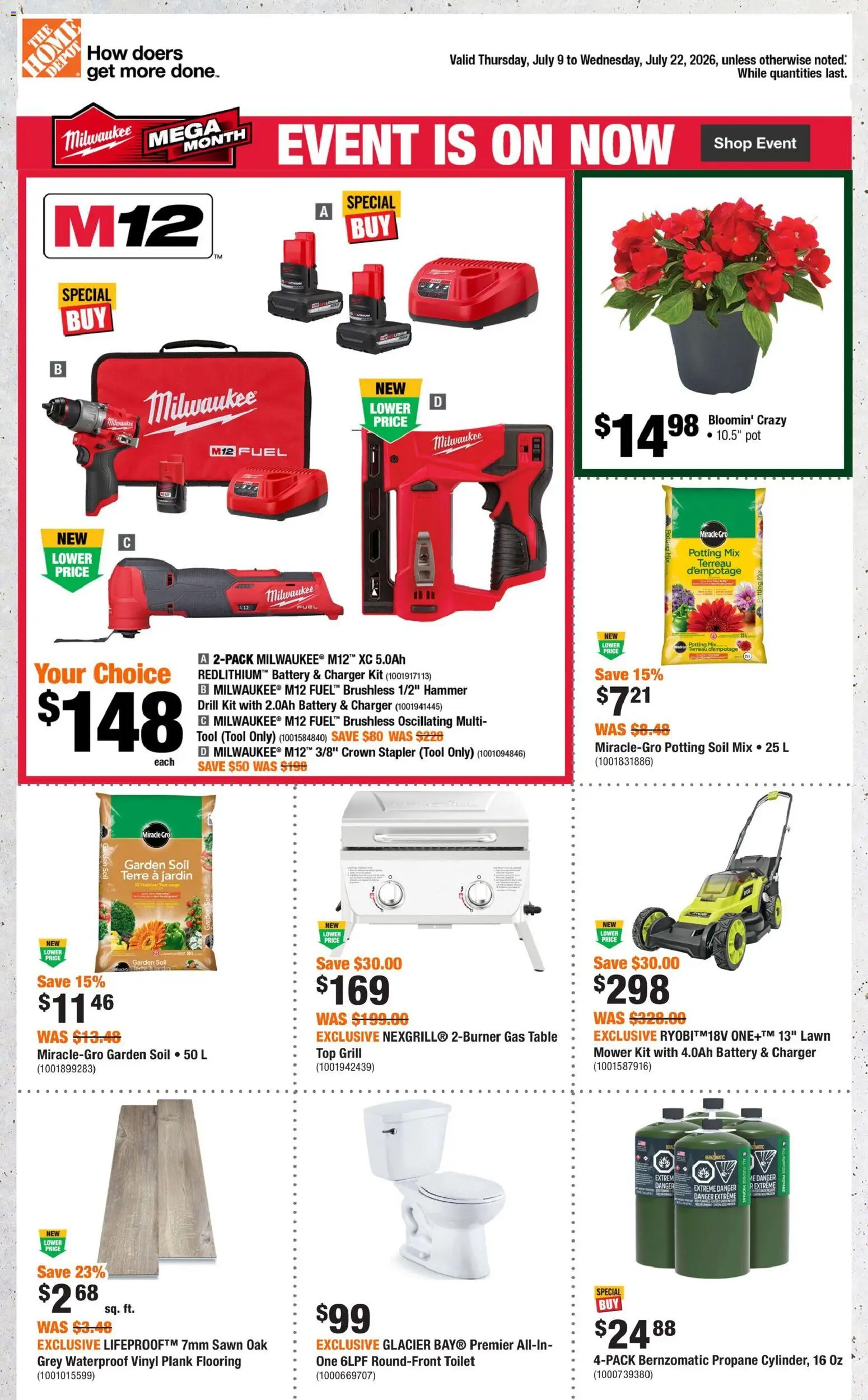 Home Depot house & garden catalogue 