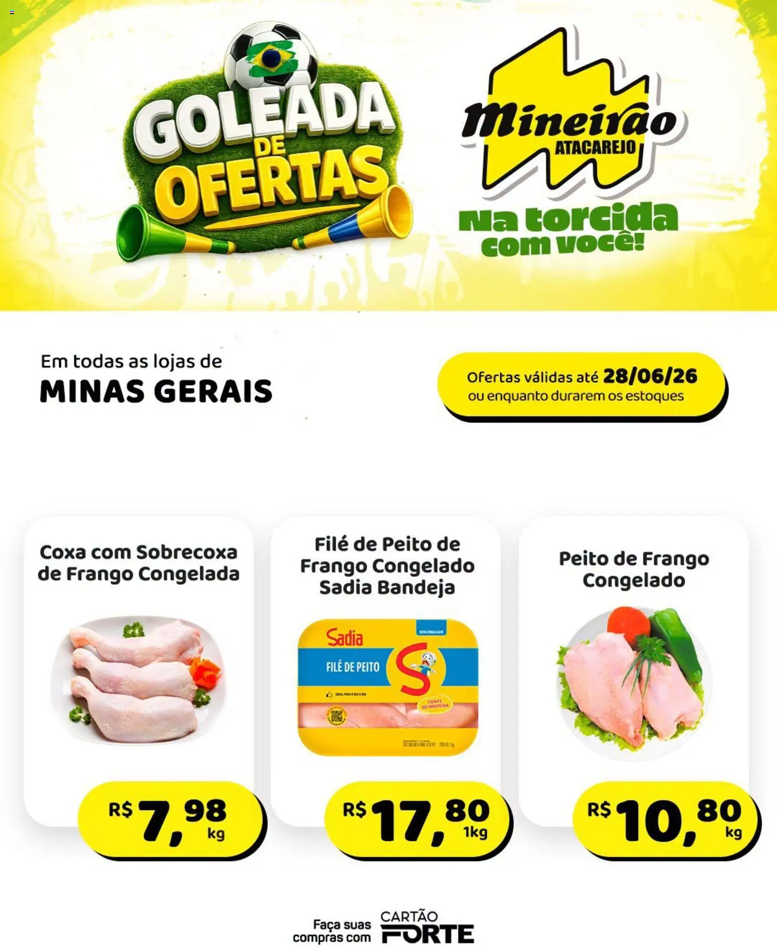 Mineirão Atacarejo Folheto - válido de 22/06/2026 | Página: 1
