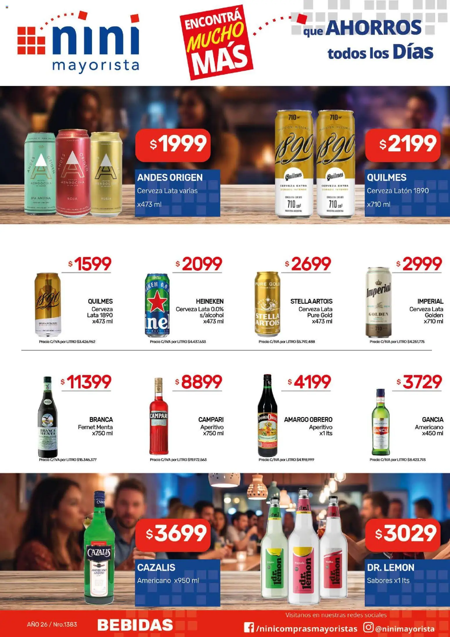Revista de ofertas NINI Mayorista - Página 17 - Ofertas válidas hasta el 1 de noviembre de 2026