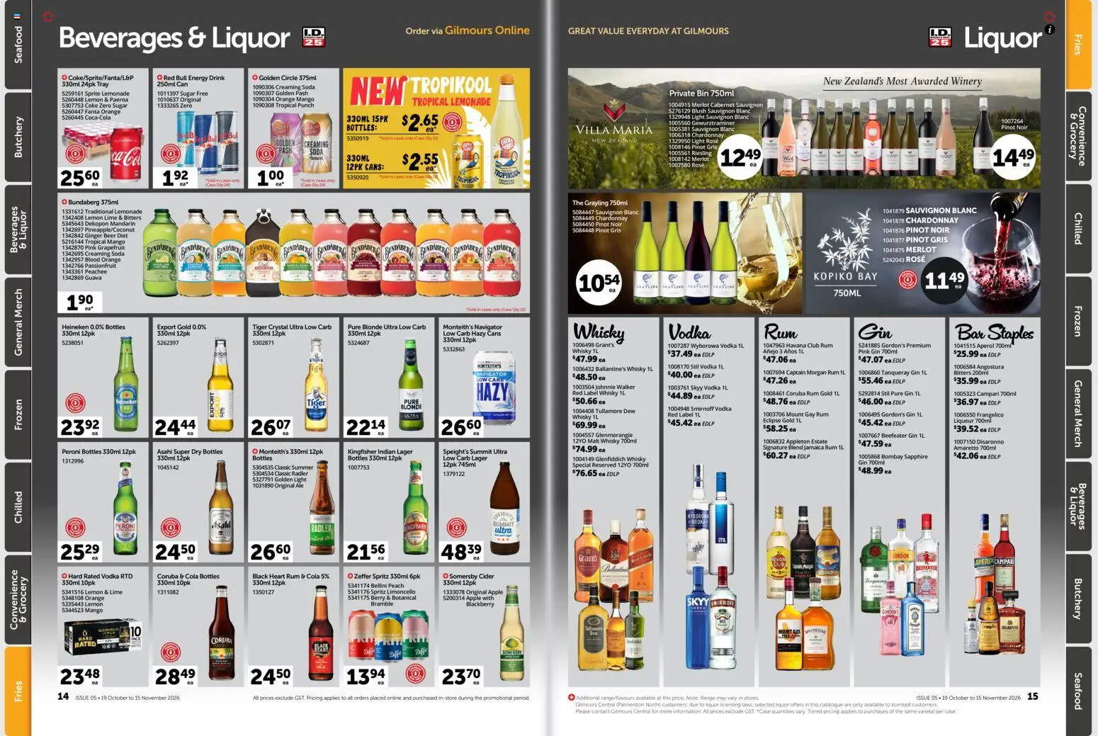 Gilmours catalogue from 19 Oct 2026 | Page: 8